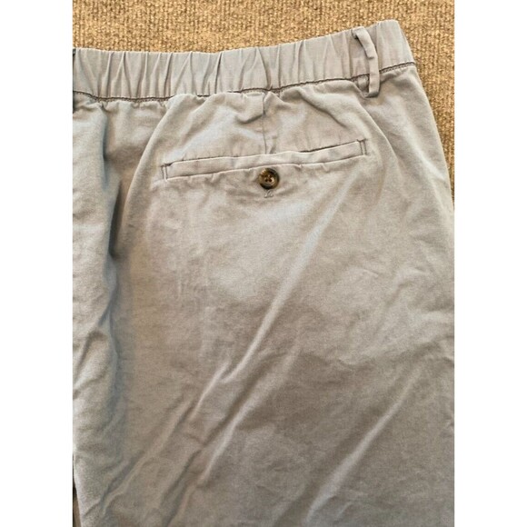 Bearbottom Stretch Chino Pants Mens 3XL Slim Fit Elastic Waistband Comfort Gray - Picture 2 of 7